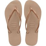 Chinelo Havaianas Slim - Rose Gold