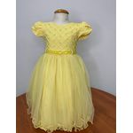 Vestido Menina Bonita Amarelo