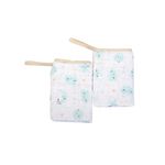 Kit com 2 unidades Fraldinha De Boca Soft Alvinha