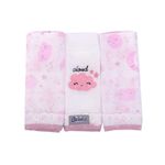 kit fraldinha de boca Alvinha com 3 peças