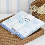 Kit fralda com bainha Alvinha, com 3 peças