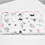 Kit babete soft Reininho Encantado com 2 unidades