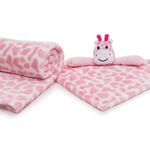 Kit com 1 Cobertor e Naninha