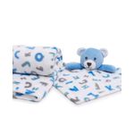 Kit com 1 Cobertor e Naninha