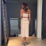 Conjunto saia e cropped Emma OFF