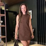 Vestido curto animal print Heloisa