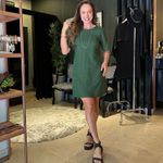 Vestido curto linho Dany Anames