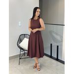 Vestido Kate Marrom