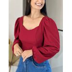 Blusa Suzy Bordô