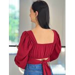 Blusa Suzy Bordô