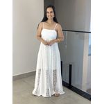 VESTIDO SELENA BRANCO
