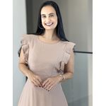 VESTIDO CASSANDRA NUDE