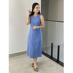 VESTIDO RAYENE AZUL