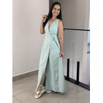 VESTIDO CELESTE VERDE