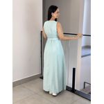 VESTIDO CELESTE VERDE