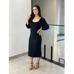VESTIDO SONIELE PRETO