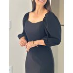 VESTIDO SONIELE PRETO