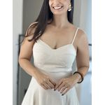 VESTIDO JULIETE CRU