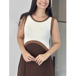 VESTIDO ANGELITA MARROM