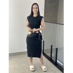 VESTIDO MUSCLE TEE PRETO