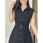 VESTIDO MADELINE PRETO