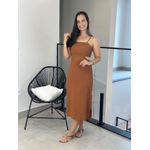 Vestido Anita Caramelo