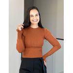 Blusa Tricot Bella Terracota