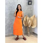 Vestido Betânia Laranja