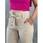 Calça Vanilda Linho Cru