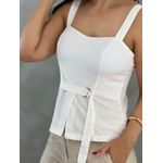 Blusa Ju Off White