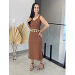 Conjunto Helena Marrom