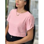 Blusa Íris Rosa Bebê