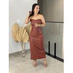 Vestido Jeny Caramelo