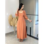 Vestido Kátia Telha 