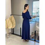 Vestido Katia Azul Marinho
