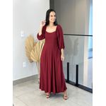 Vestido Katia Marsala 