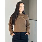 Blusa Tricot Lolla Marrom