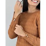 Blusa Tricot Luara Caramelo
