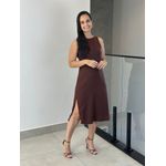 Vestido Maísa Café