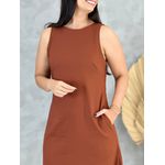 Vestido Maísa Marrom