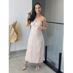 Vestido Mirela Marrom