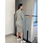 Vestido Samia Cinza