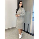 Vestido Samia Cinza