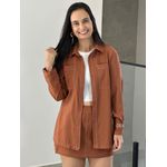 CONJUNTO SAMIRA MARROM