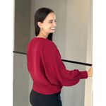 Blusa Tricot Sandy Marsala