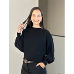 Blusa Tricot Sandy Preto