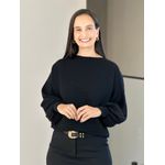 Blusa Tricot Sandy Preto
