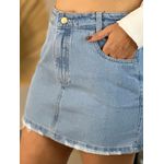 Saia Jeans Curta 