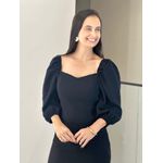 VESTIDO SONIELE PRETO