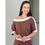 CONJUNTO SUZANA MARROM